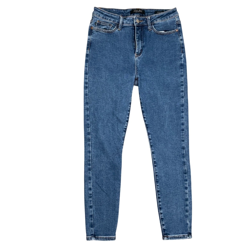 Judy Blue Jeans Women 9/29 Blue Skinny High Rise Stretch JB88338